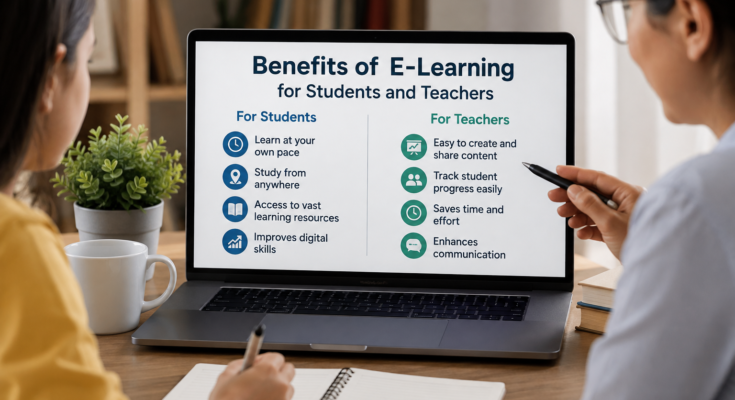 Benefits of E Learning for Students and Teachers