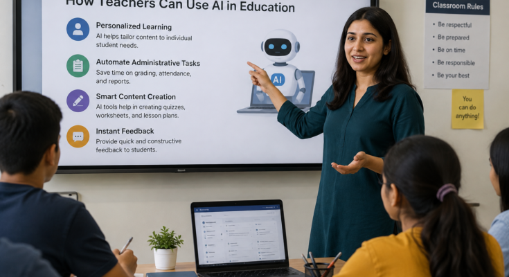 How Teachers Can Use AI in Education